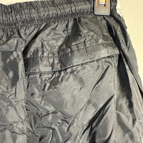 Vintage Tommy Hilfiger 90s Windbreaker Track Pants Men's Large Black Tracksuit - Picture 11 of 12